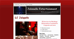 Desktop Screenshot of djjalapeno.com